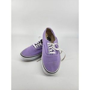 VANS Lavender Shoes US Men's 8  Women's 9.5 Light Purple Skateboard Sneakers